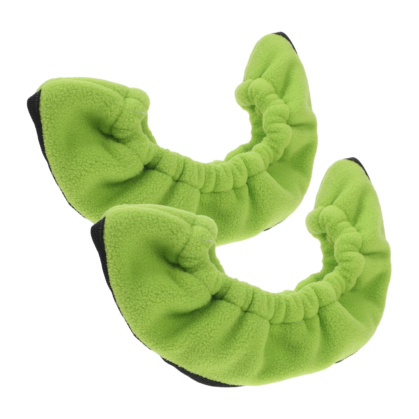2 Pezzi Protezioni per Lame di Pattini da Ghiaccio, Coprilame Elastici in Pile per Pattini da Hockey e Pattini Artistici, Accessori per Pattinaggio