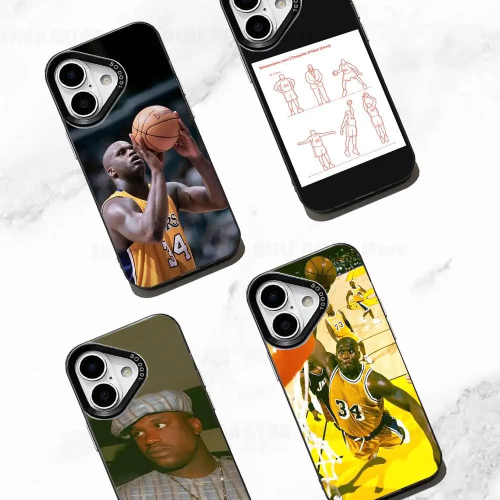 S-Shaquille O Neal Case For IPhone 11 12 13 14 15 16 17 Pro Max XS X XR Cover
