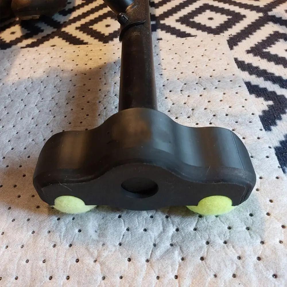 2 Pezzi Pedane in Plastica Nere per Allenamento Ciclistico, Antiscivolo, per Trainer Bici Smart