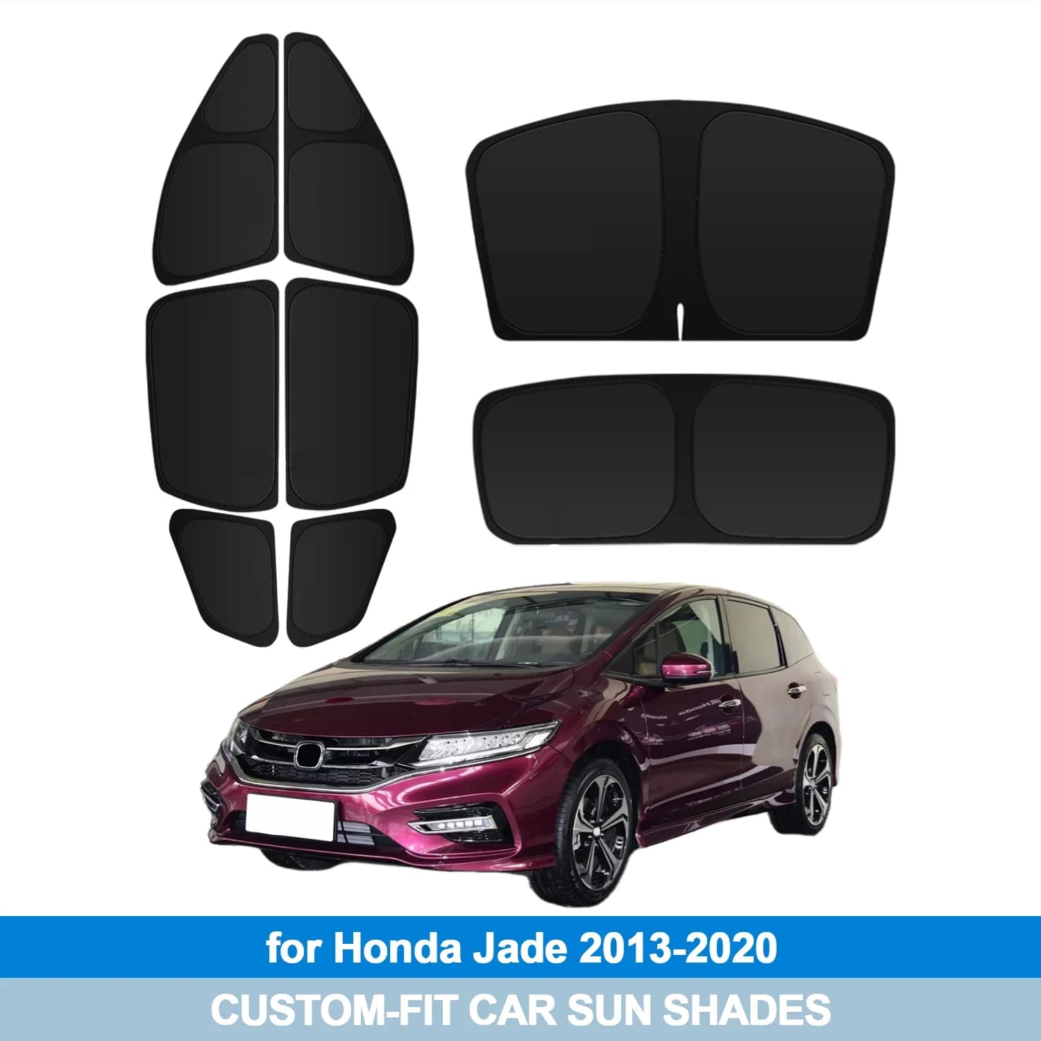 Per Honda Jade 2013-2020 Parabrezza Parasole Finestre Laterali Shades Copertura Visiera Parasole Scudo Protezione Privacy