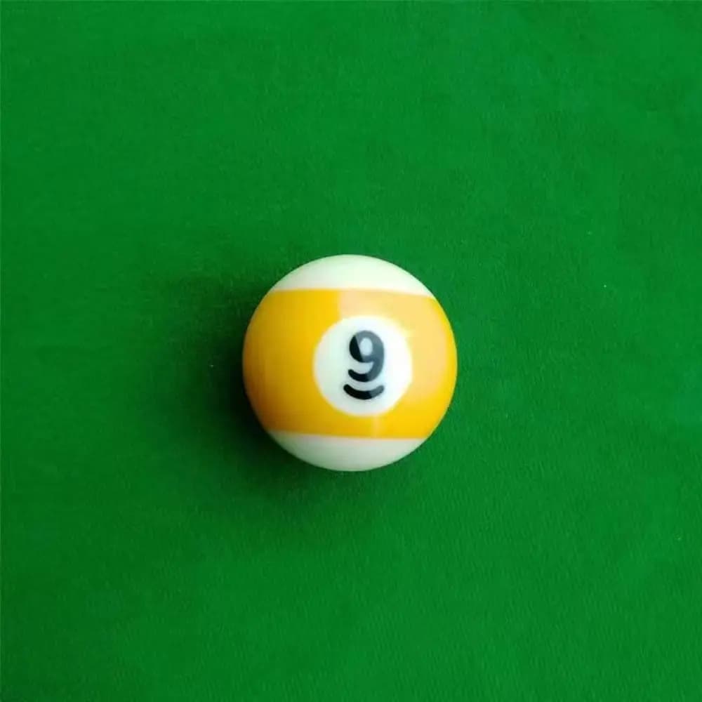 Palline da Biliardo in Resina, Accessori per Biliardo Antiurto, Resistenti all'Usura, Accessori per Ping Pong, Palline Cinesi da Biliardo a Otto Punti