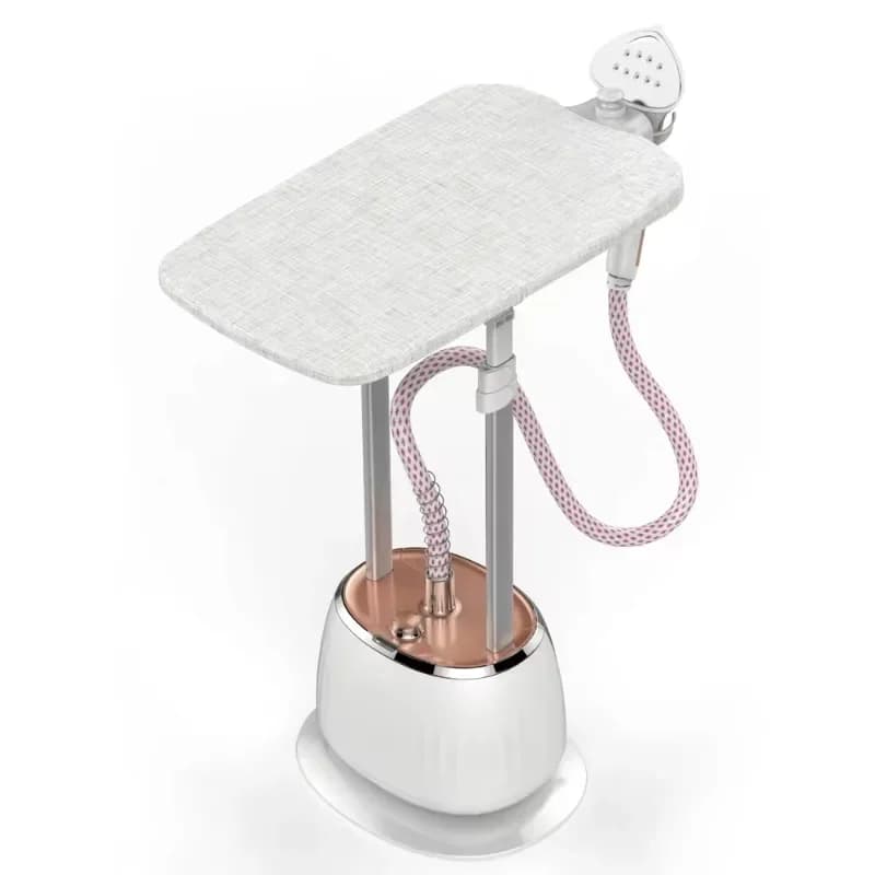 -Per piroscafo per indumenti da 2000 W Piroscafo verticale per tessuti a grandezza naturale Indumento domestico per vestiti in piedi con tavola regolabile