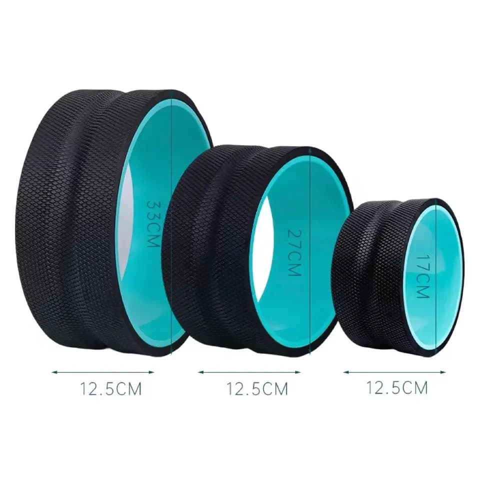 Wheel yoga l Set of 4 pieces Wheel Chirp + Foam Roller to relieve back pain