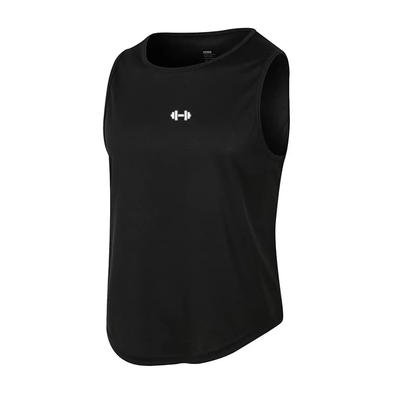 Men's Summer Gym Canopy Fitness Training Clothing Sleeveless bodybuilding loose quick drying men's fashionable basketball vest