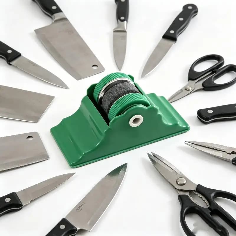 Manual Kitchen Knife Sharpener Fast Sharpening Tool For Knives And Scissors Home Use