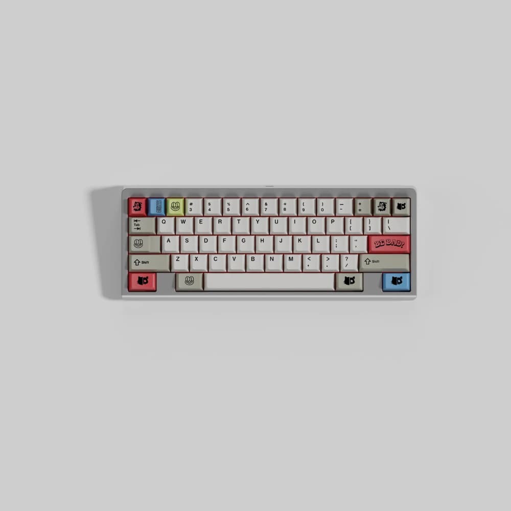 PBT Keycap GMK CYL Rubrehose Covers Set Cherry Coloring Sublimation Retro Covers for MX Mechanical Keyboard Accessories