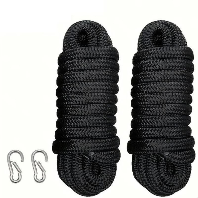 Wharf corda legata cavo per barca corda di ancoraggio corda di ancoraggio per nave in nylon per esterni trazione per barca a vela