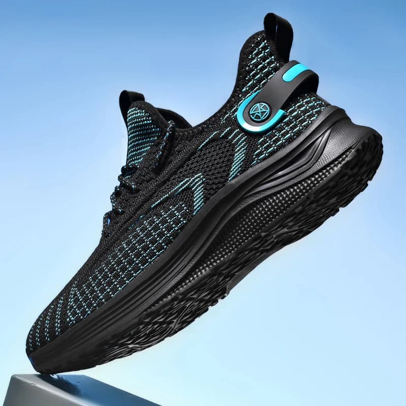 Scarpe Estive in Rete per Uomo, Sneakers Traspiranti alla Moda, Leggere, per Camminata, Taglie Grandi, Scarpe da Tennis, Zapatillas Hombre