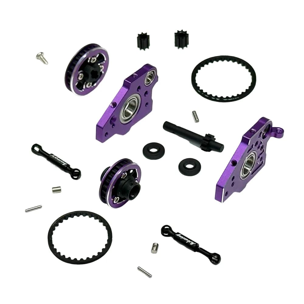 MA RACING 1/24 DLR8 Set di conversione trasmissione a cinghia di aggiornamento