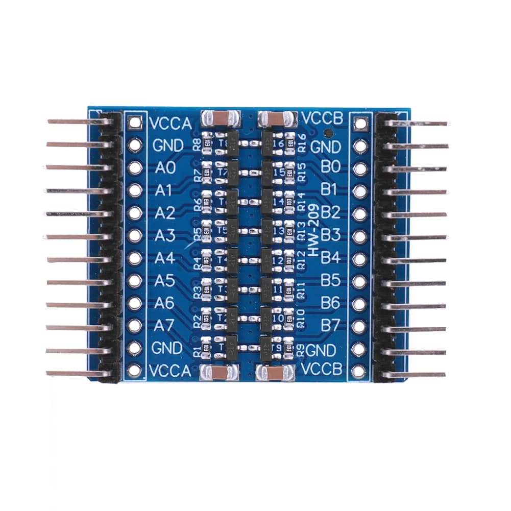 Bidirectional module of logical level change to 8 channels Level converter 5V/3.3V Two-way reciprocal IO converter for Raspberry Pi