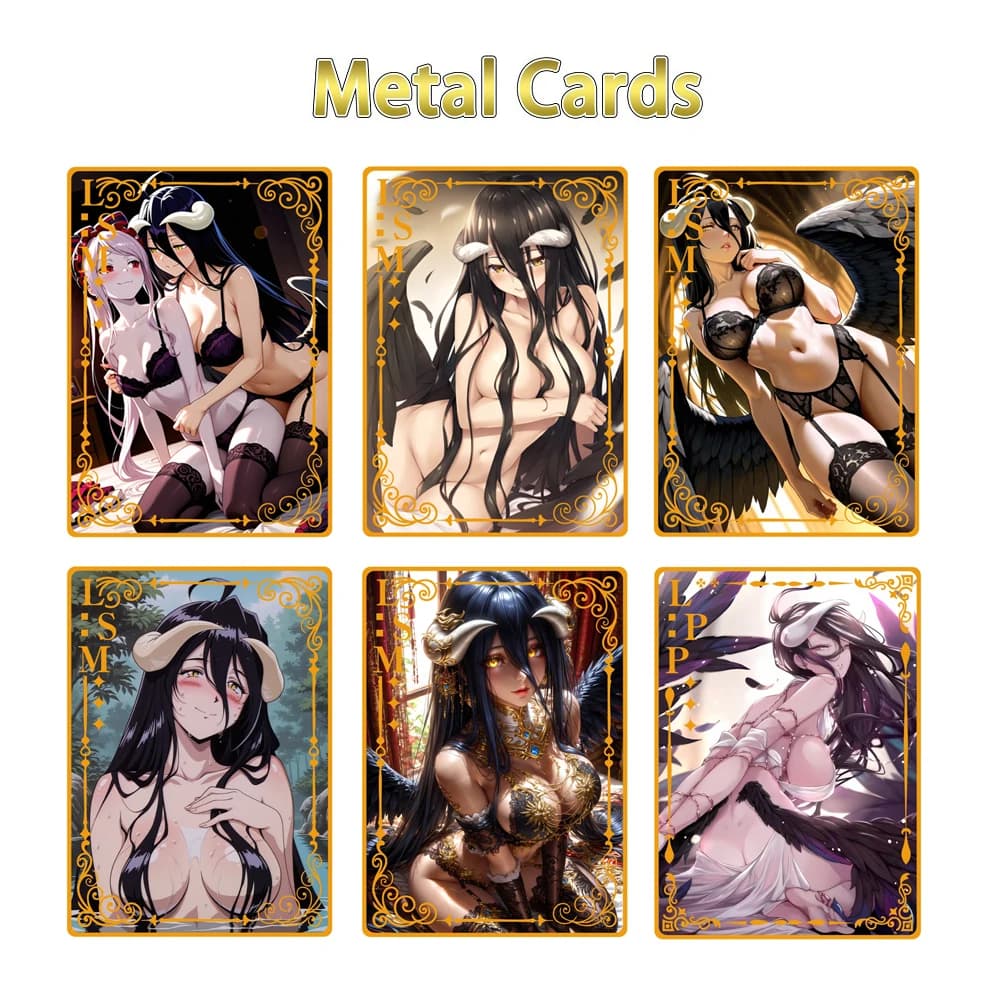 2026 New History of the Goddess Metal Card All Souls Swimwear Sexy Girl Paper Collection Rem Lazuli Kitagawa Marin Yarbeide Girls