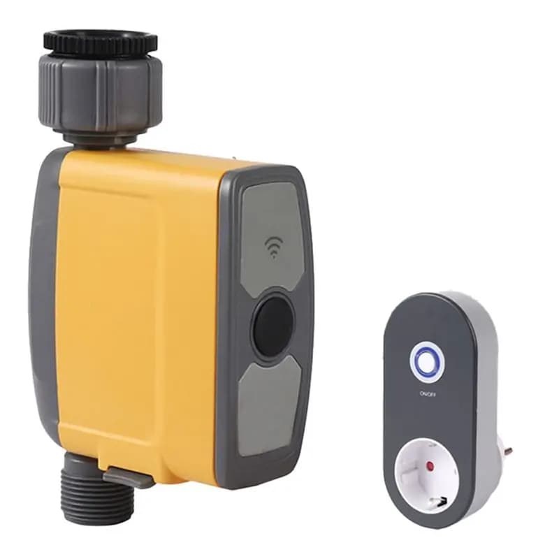 Timer Irrigazione Smart WiFi A11I, Timer per Tubo Flessibile, Controller Irrigazione Wireless, Sistema di Irrigazione con Valvola APP, Durevole, EU