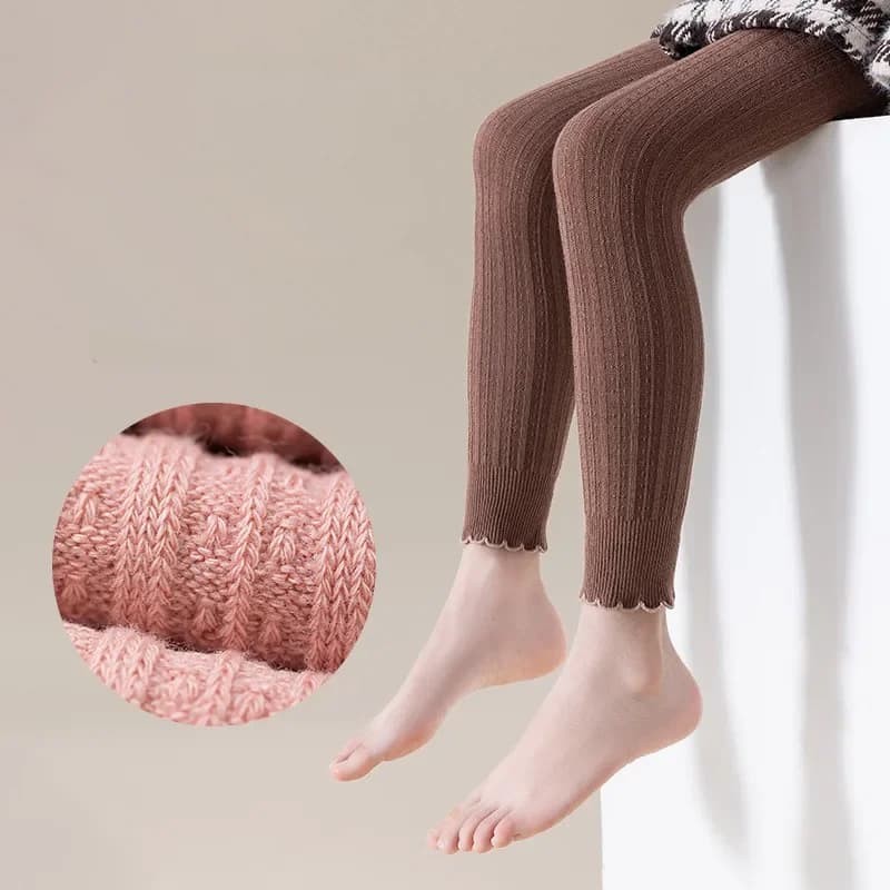 Pantaloni in cotone a costine con volant per bambini da 0 a 12 anni, leggings elasticizzati per bambine, primavera autunno.
