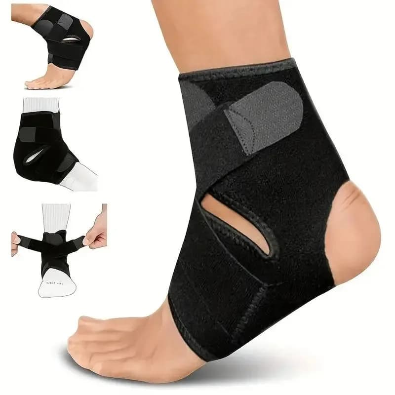 Adjustable, Breathable & Comfortable Cable Support, Elastic Elastic Wrap for Cable, Foot Tension Support for Running, Basketball, Volleyball