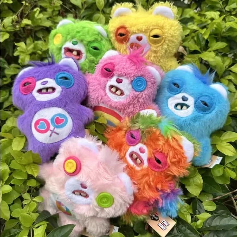 Hot Sale Original Fuggler X Care Bears Plush Bag Charms Serise Blind Box Keychain Collection Plush Toy Pendant Surprise Gifts