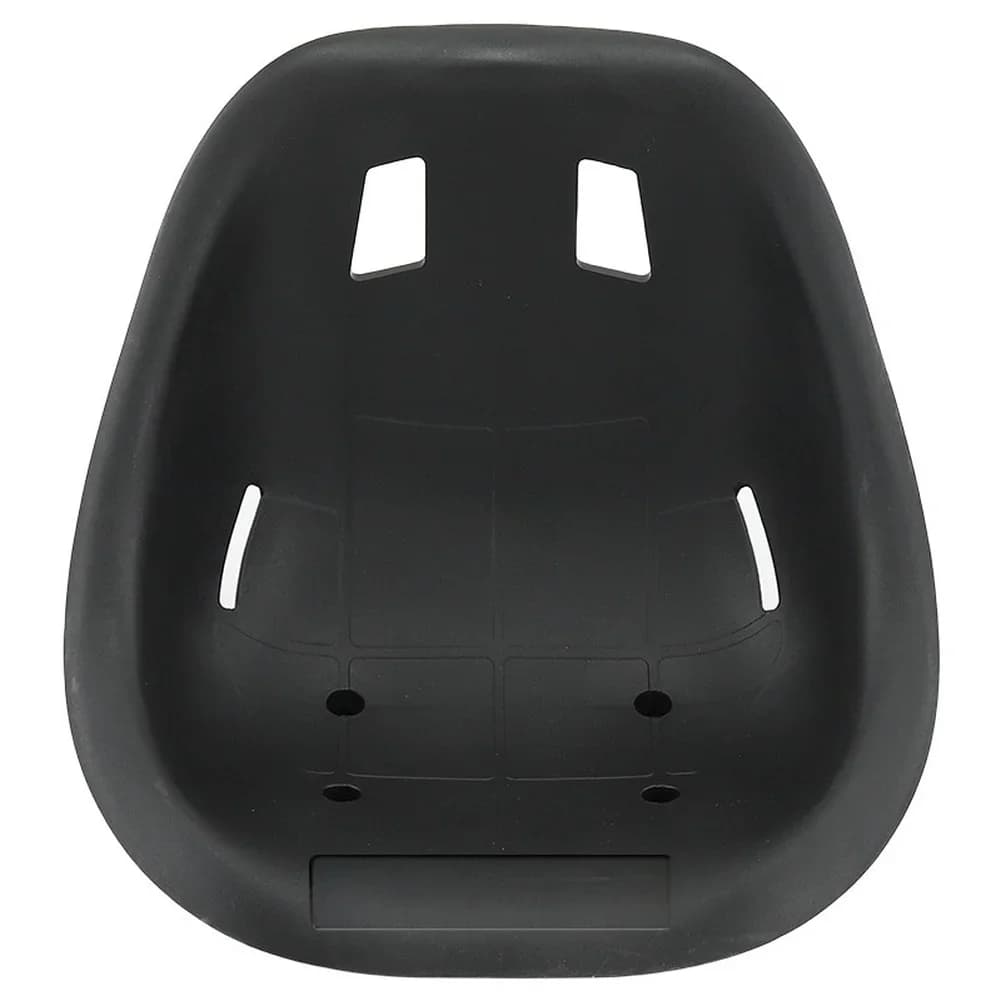 Cuscino per Sedile per Kart da Drift e Balance Kart con Staffa, Ergonomico, Sagomato, Antiscivolo, Dimensioni 43,3 x 31 cm, Nero, in PP