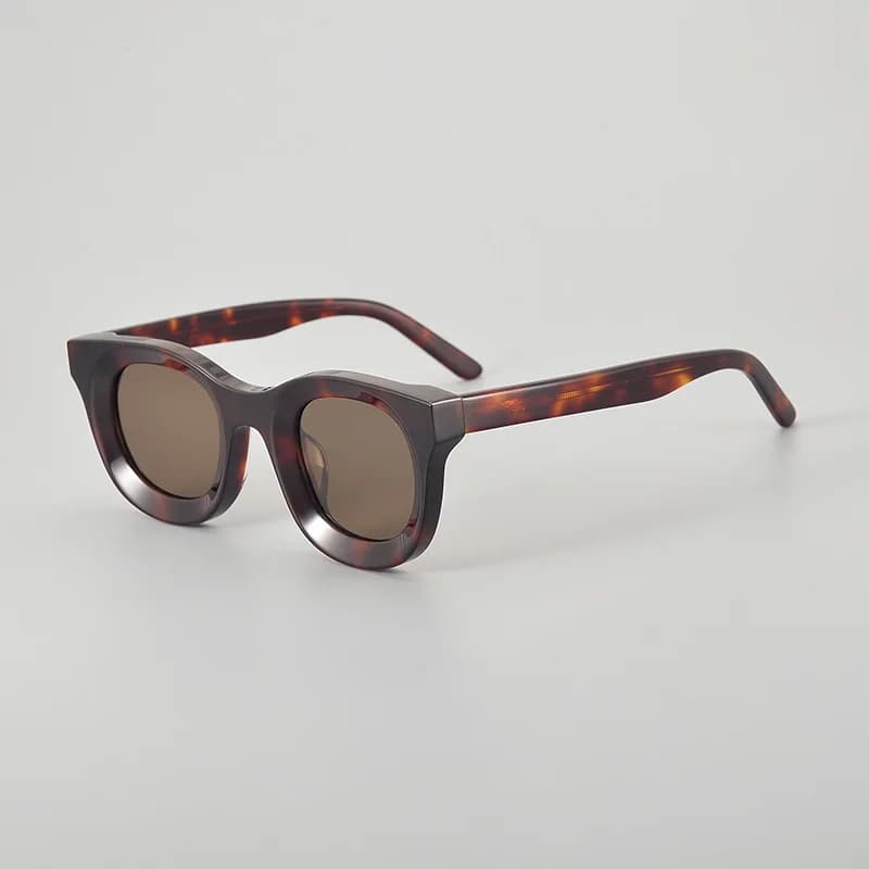 Top Quality Acetate Sunglasses Hip-hop Trend Docration Fashion Simplify Unisex Sun Glasses UV400 Women Suitable Versatile Scene