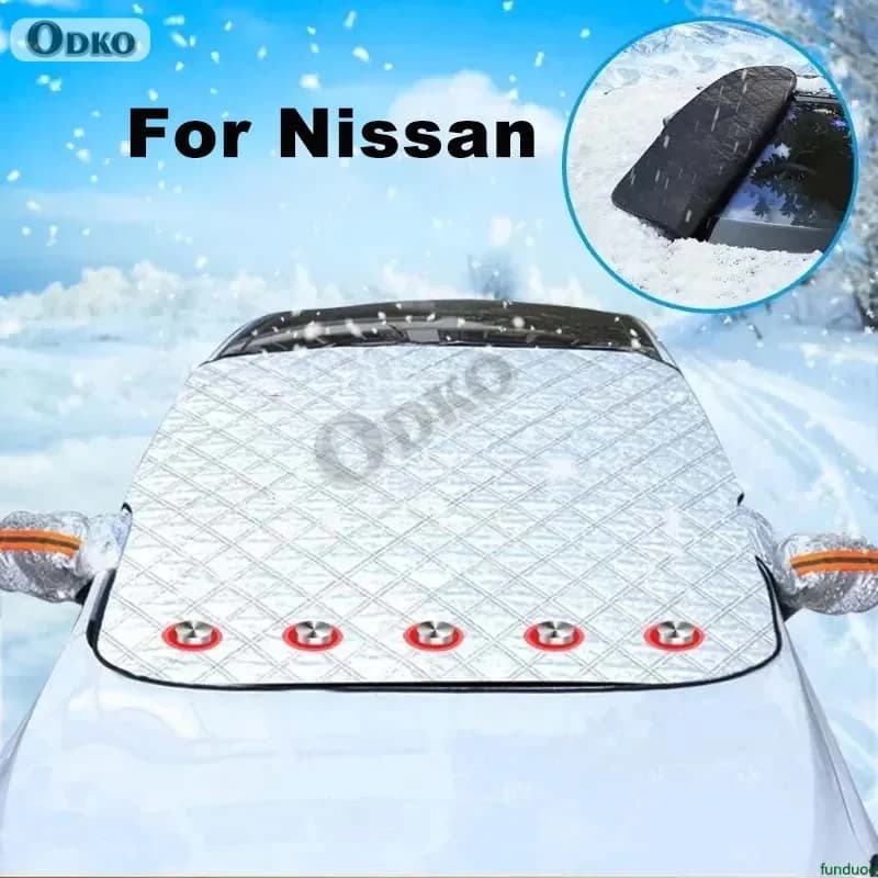 Per Nissan X-Trail T32 2014-2020 Copertura Magnetica Extra Spessa per Parabrezza Auto, Protezione da Neve e Parasole Invernale