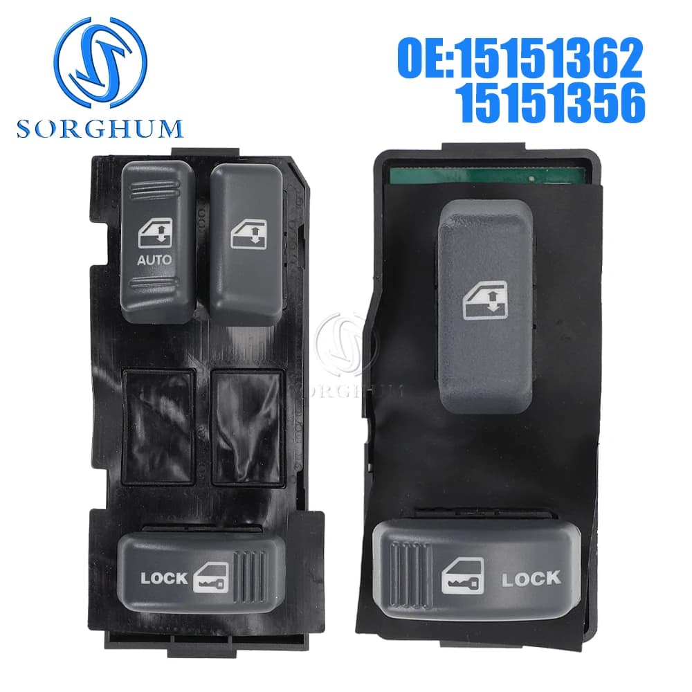 SORGHUM 15151356 15151362 Per Chevrolet Blazer Suburban S10 Tahoe Per GMC Jimmy Auto Elettrica Power Master Finestra Interruttore 2 Porte