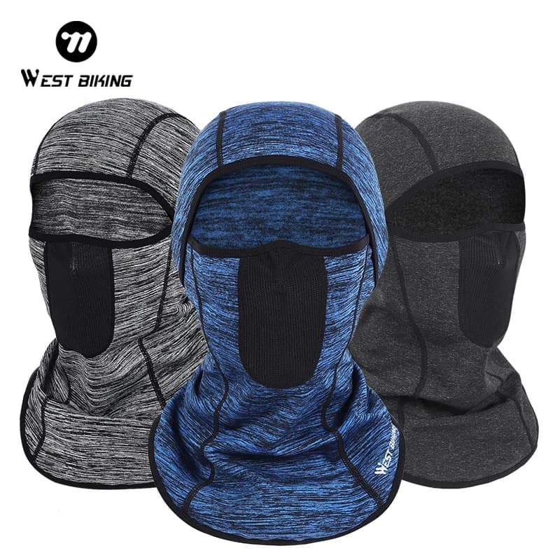 WEST BIKING Motorcycling mask Winter heat exchanger hot cycling sport outdoor sports Skating helmet slipper Equipment