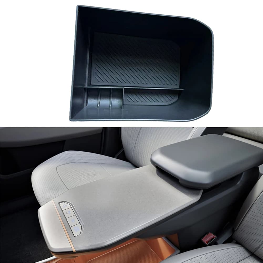 Organizer Interno per Console Centrale Auto Kia EV4 2025+, Vassoio Portaoggetti per Interni Auto, Contenitore per Organizzazione e Ordine
