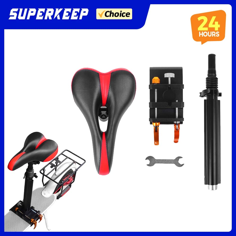 Sedile Pieghevole per Monopattino Xiaomi M365 Pro 1S, Sedia Regolabile in Altezza con Assorbimento degli Urti, Parte di Ricambio per Monopattini Elettrici