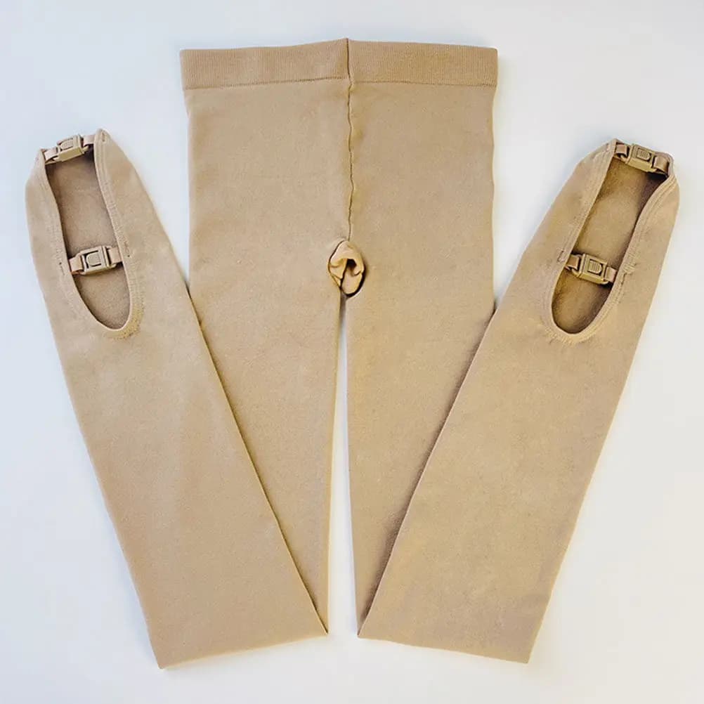 Calze Spesse da Pattinaggio, Calde ed Elastiche in Tessuto Chinlon Nylon, Calze da Pattinaggio Femminili per Eventi Invernali sul Ghiaccio
