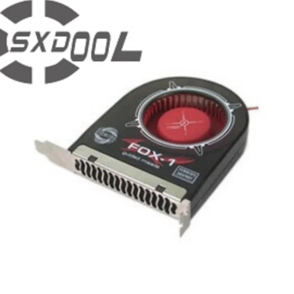 1PCS EVERCOOL FOX-1 PC Telaio Del Computer Caso Dissipatore di Calore PCI del dispositivo di Raffreddamento Ventola Di Raffreddamento Del Radiatore Ventilatore 2200RPM 2Pin IDE Molex di Alimentazione