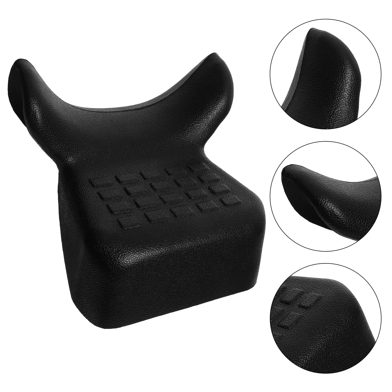 Cuscino per shampoo ergonomico impermeabile Cuscino per il collo della vasca da bagno per lavandino del salone Poggiatesta per spa Design curvo Copertura integrata Confortevole