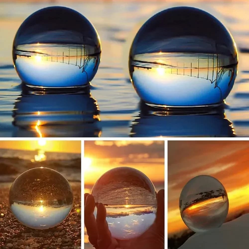 Clear 20mm/30mm/40mm k9 Crystal Feng Shui Ball Glass Magic Sphere for Photography Prop Home Wedding Decoration Birthday Gift