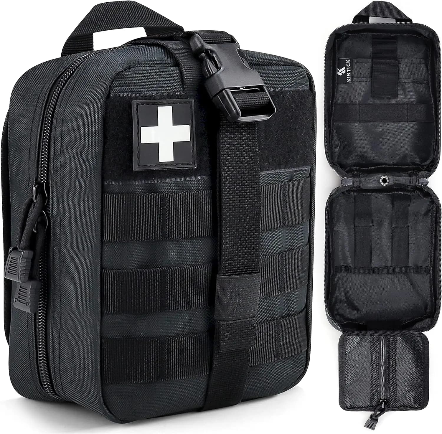 Custodia di pronto soccorso Custodia medica Molle Custodia IFAK Custodia EMT Rip Away Multi Pocket Borsa medica leggera tattica per esterni
