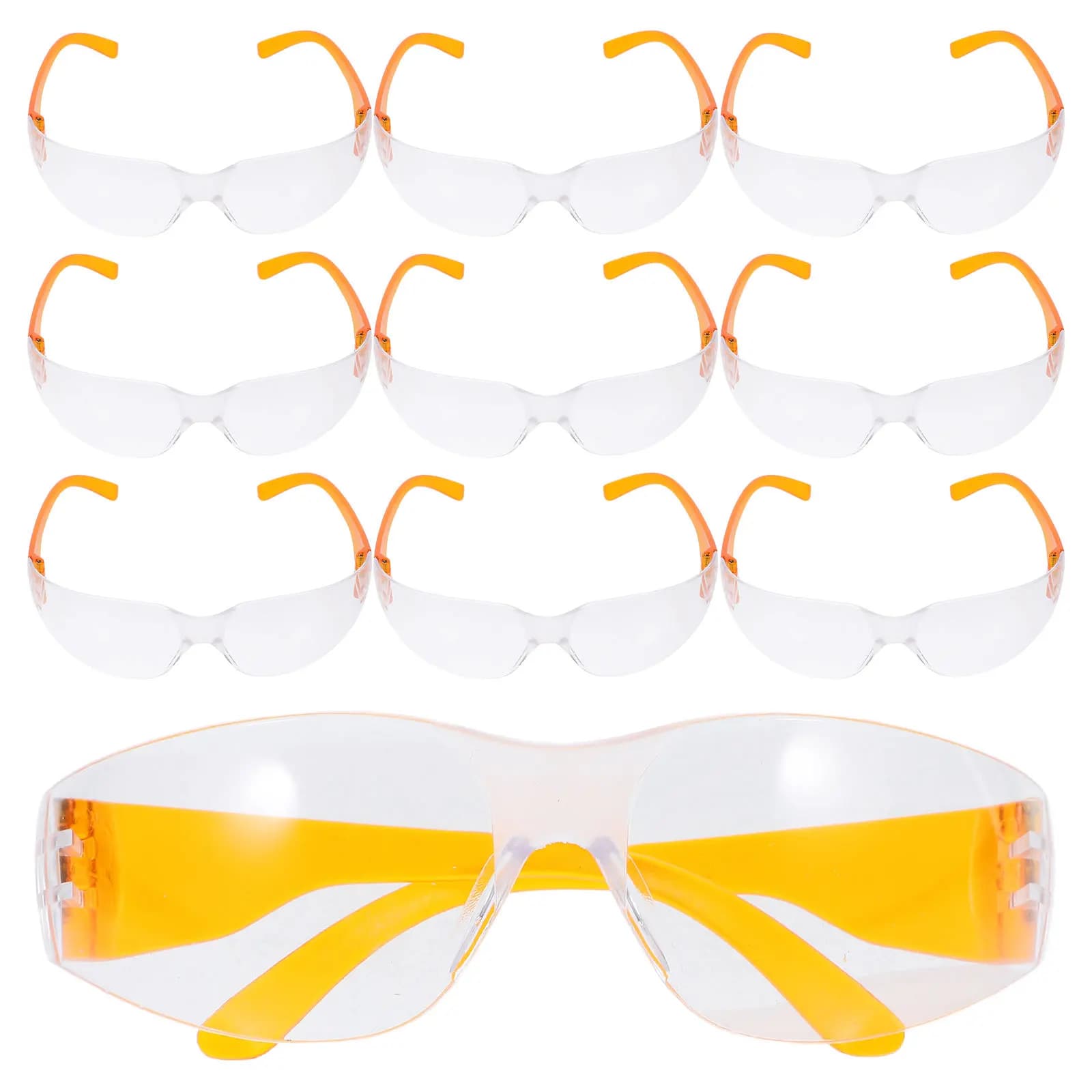 12 pezzi unisex occhiali per bambini infrangibili occhiali da nuoto per bambini accessori per giochi sportivi occhialini da immersione fornitura per il nuoto