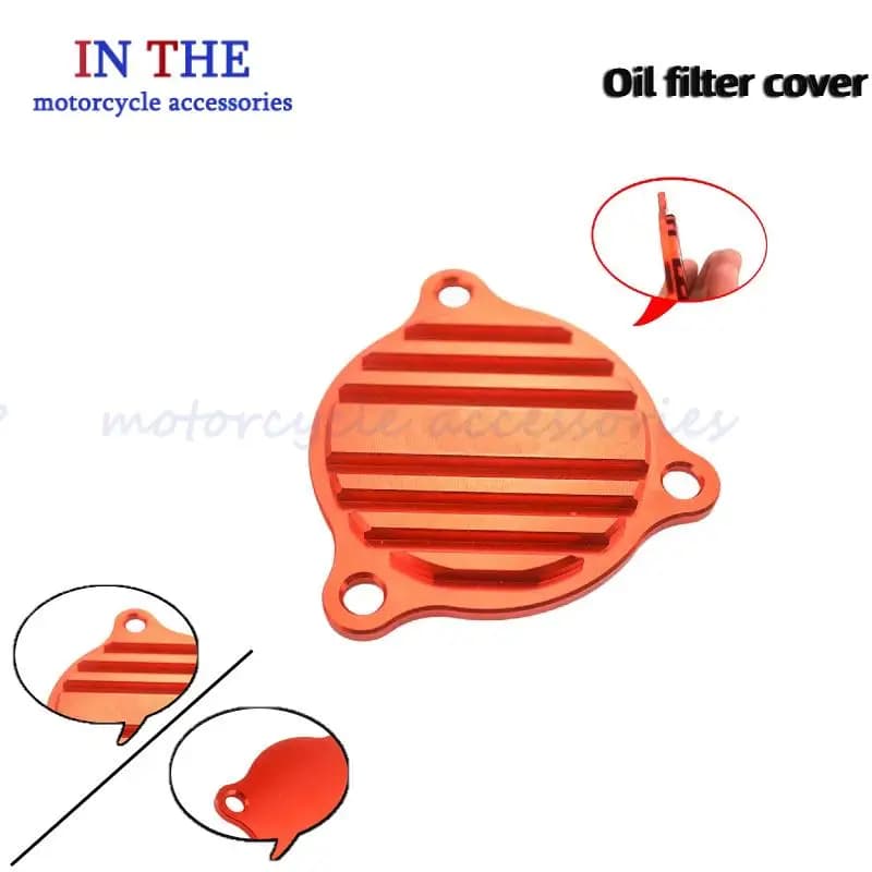 Coperchio Pompa Filtro Olio Motore per Moto Fuoristrada 250 350 SX-F XC-F EXC-F SIX DAYS XCF-W 350 XCF-W SIX DAYS FREERIDE