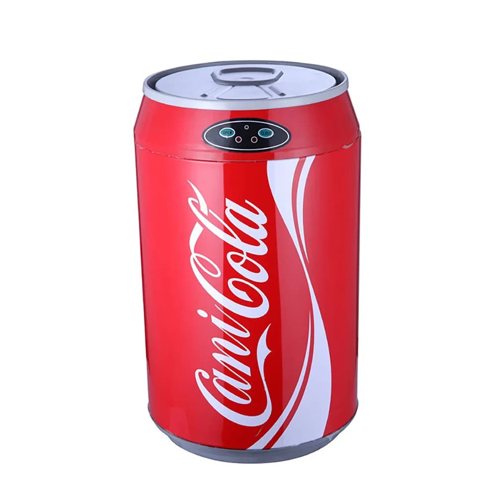 Pattumiera intelligente creativa per la casa con rilevamento automatico con coperchio Coke Cucina, camera da letto, bagno Pattumiera