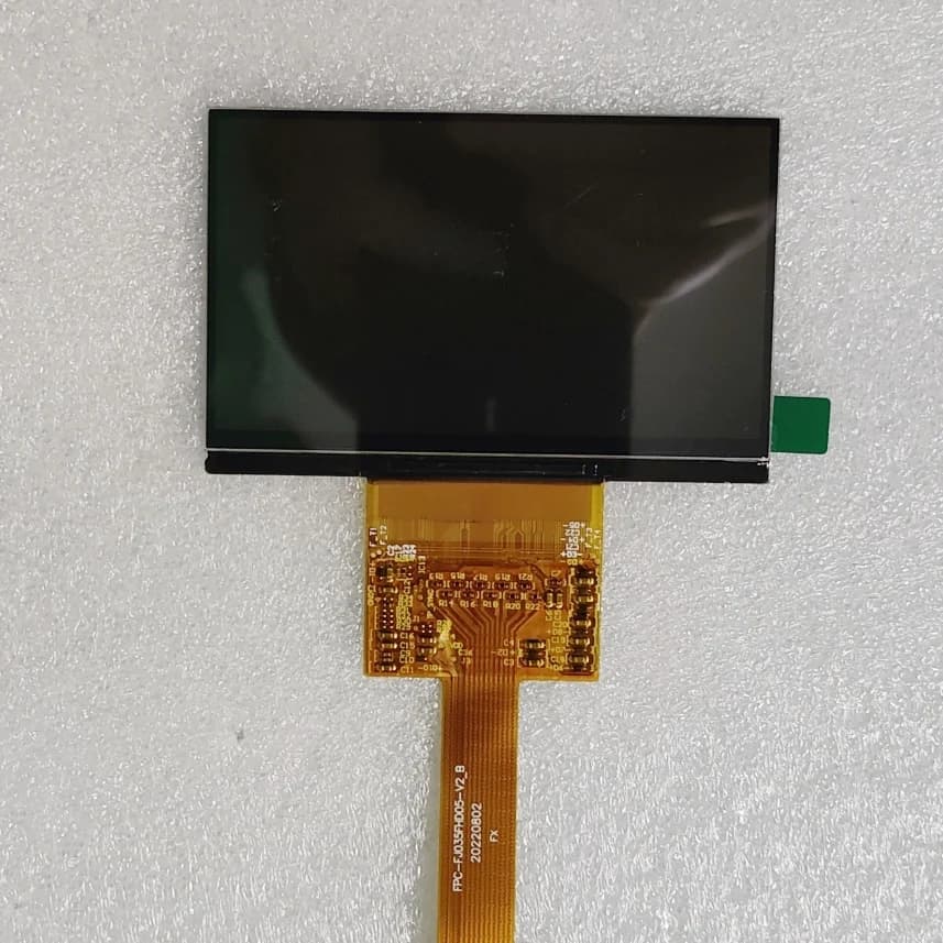 Schermo LCD per Proiettore FJ035FH005-V2 HY320 HY350, Display HD per Proiezione, Parti di Ricambio per Riparazione Schermo Giallo