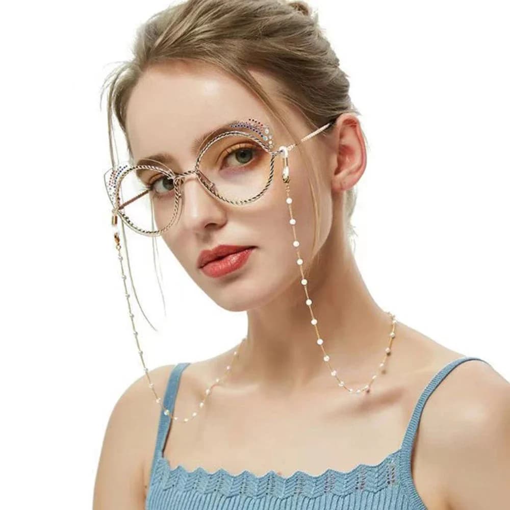 Anti-lost Holder Earphone Stand chain for Apple iphone XS Max for Airpods 4 2/3 Pro Wireless Headphone Mount Ear alloy necklace