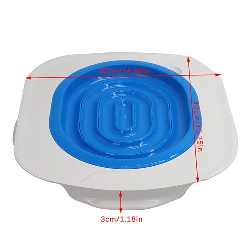 Kit per l'addestramento alla toilette per gatti Tappetino per lettiera per gatti riutilizzabile per cuccioli Tappetino per WC per gatti Toilette per animali domestici Strumento per l'addestramento alla toilette per gatti