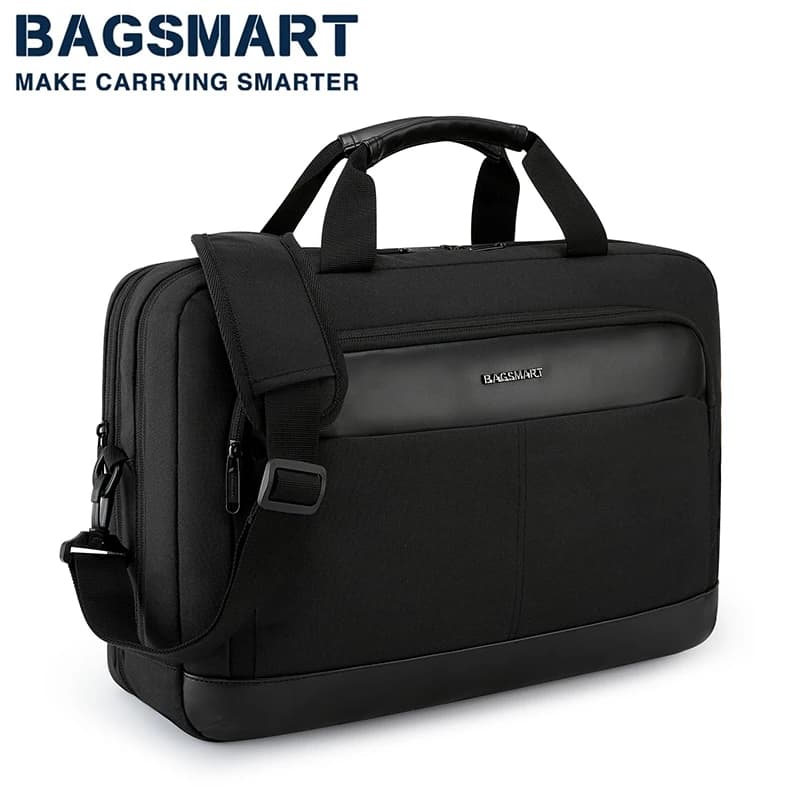 BAGSMART Laptop Bag Sleeve Case custodia a tracolla per pro 14 15.6 17 18 pollici Macbook Air ASUS Lenovo Dell Huawei handbag