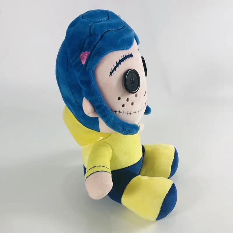 25 cm Coraline peluche bambola roba figura di cartone animato morbido cuscino brutto carino bambole da collezione decorazione kawaii giocattoli compleanno regali per bambini