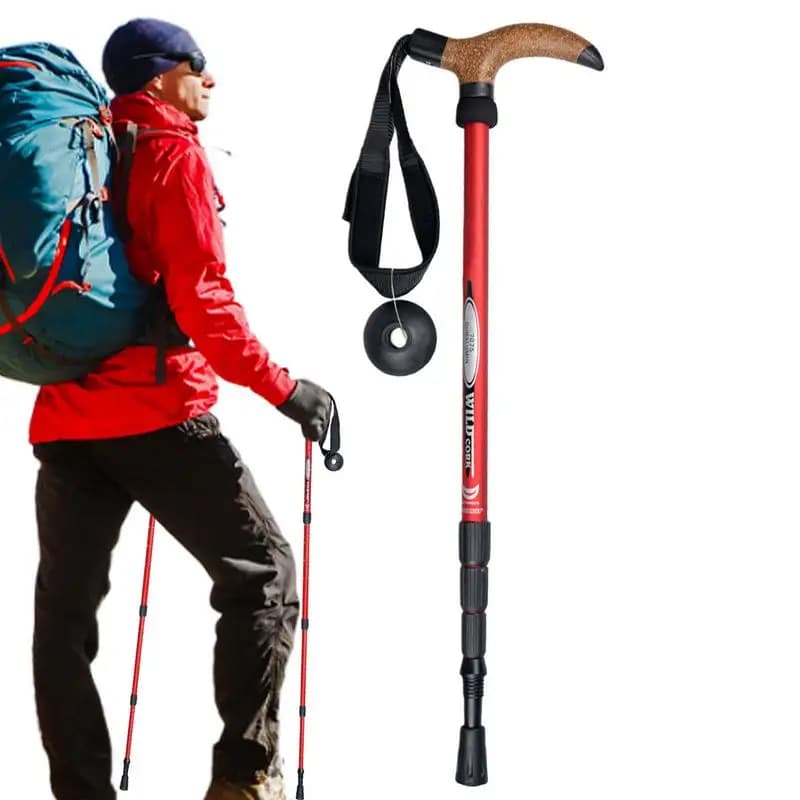 Trekking poles Trekking rod Mountaineering equipment for backpacking Alpinismo camping Snow boots Ski