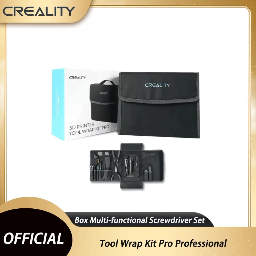Kit di Strumenti Professionali per Stampante 3D Creality con Scatola Organizzativa e Set di Cacciaviti Multifunzione