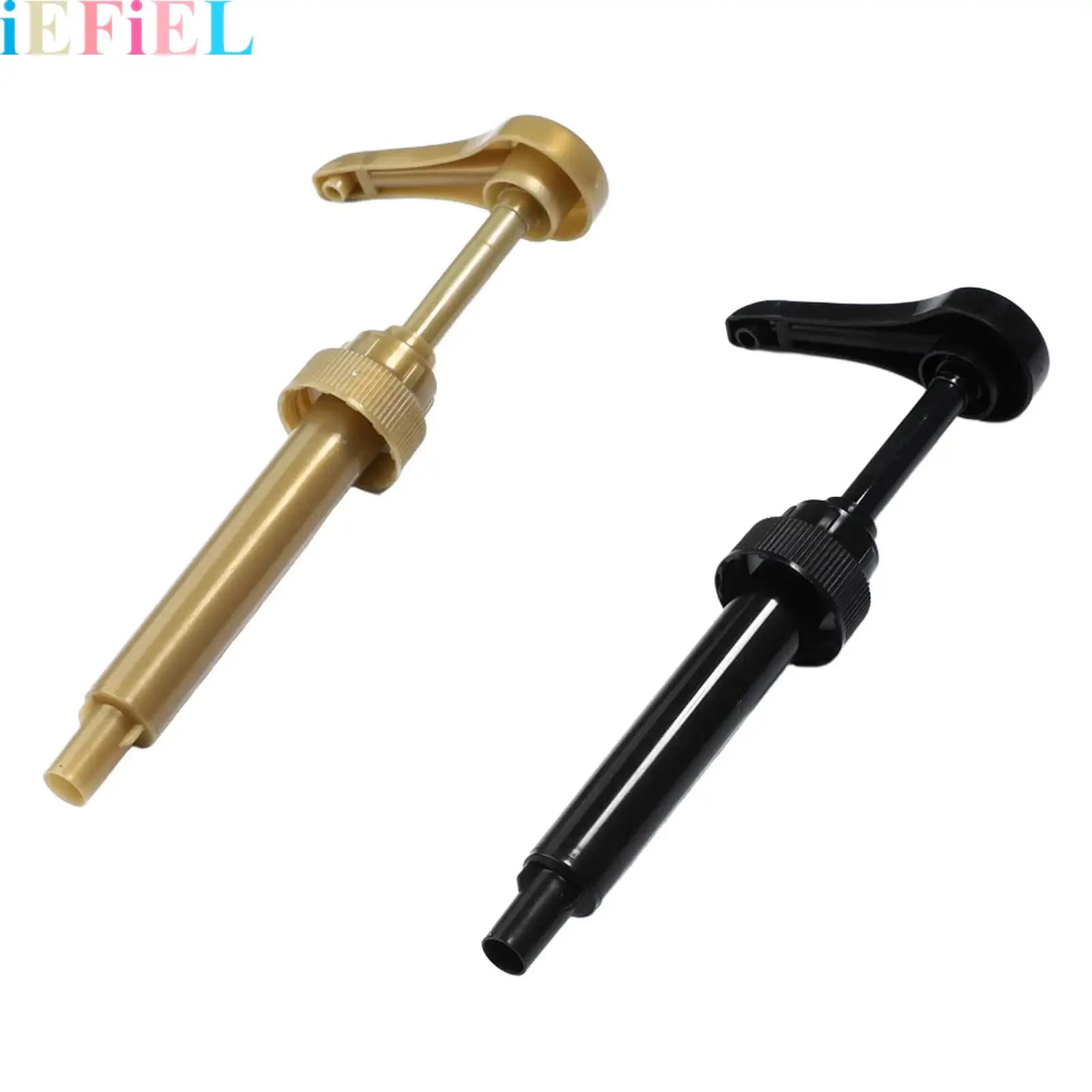 2 bottiglie vuote in plastica trasparente da 750 ml con set di dispenser per pompe per bottiglia con pompa ricaricabile per shampoo, sapone liquido, olio da massaggio
