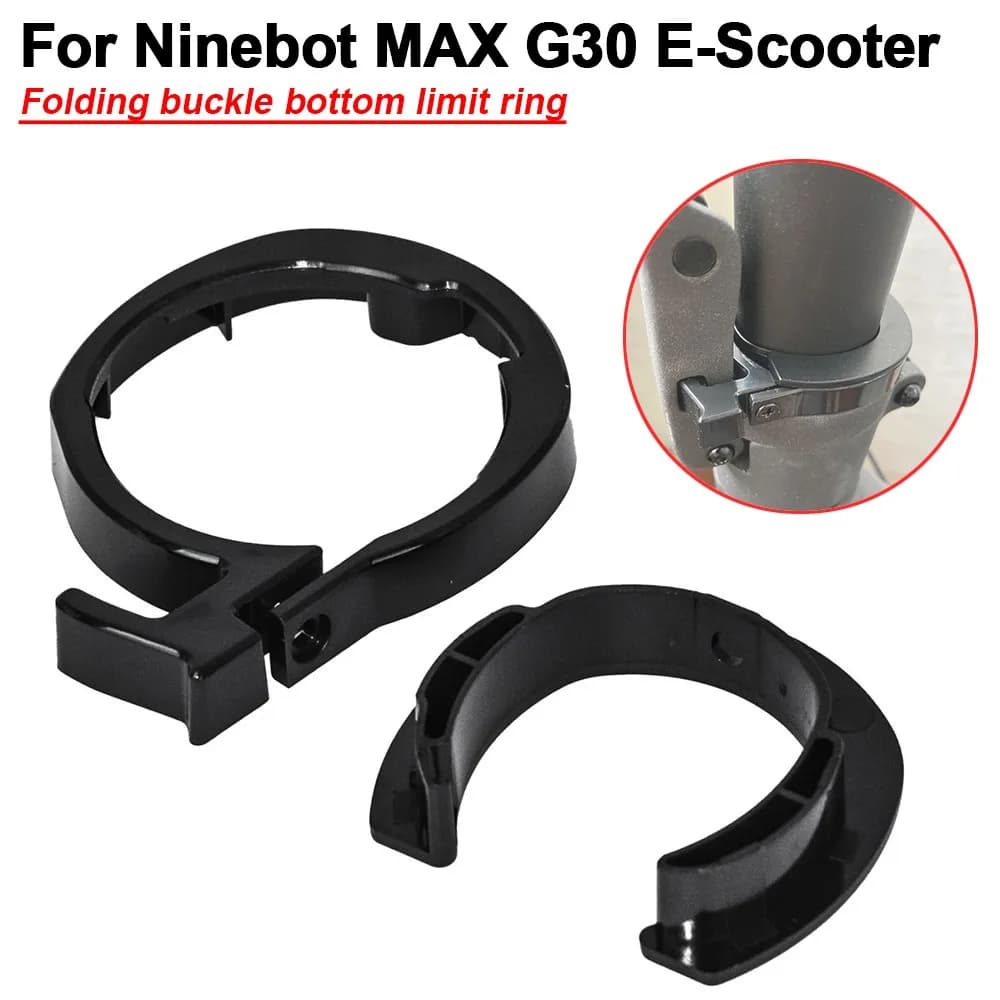 Per/Ninebot G30 Max Scooter elettrico Pieghevole Anello in plastica Manubrio Fibbia Base di cattura Chiusura in plastica pieghevole