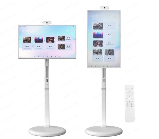 TV Portatile con Schermo Touch, Monitor Mobile con Supporto, Display HD Portatile per Casa e Viaggi