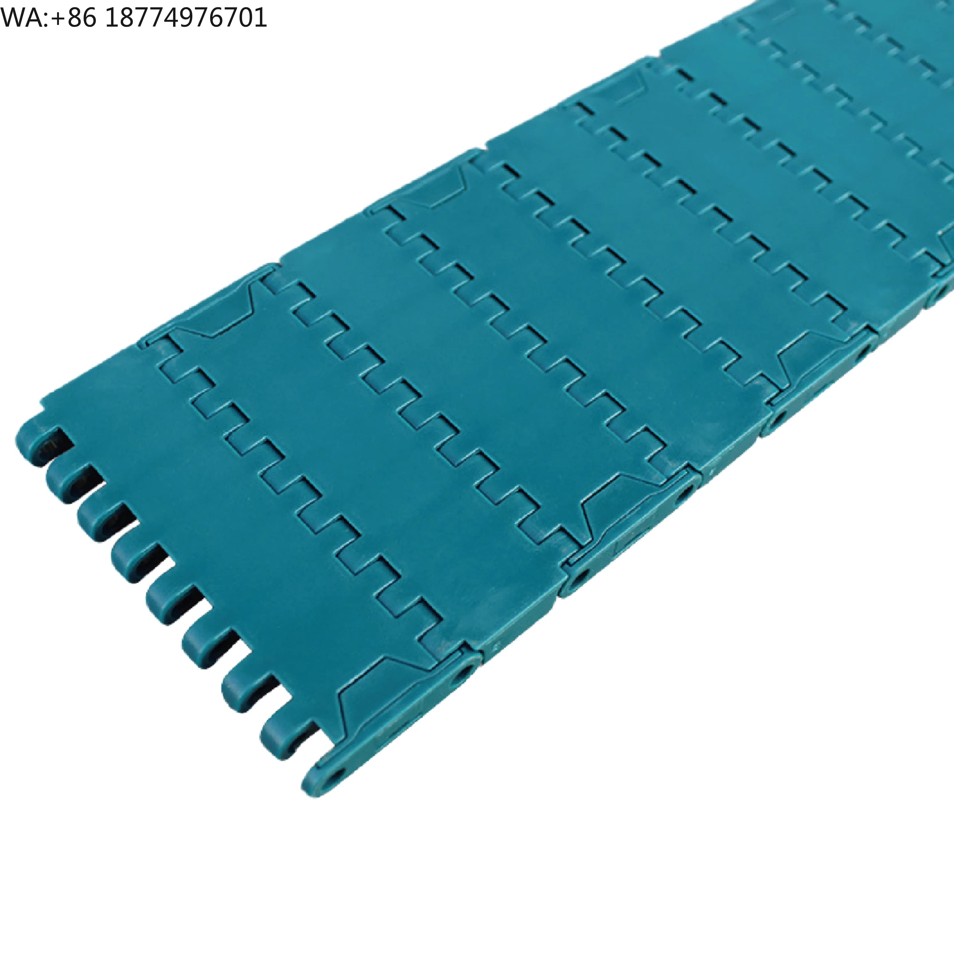 Chain conveyor Series 1000, Mesh Modular Tape Plate for Material Handling in Detail Industry - New Plastic Rollers and Ball Bearings