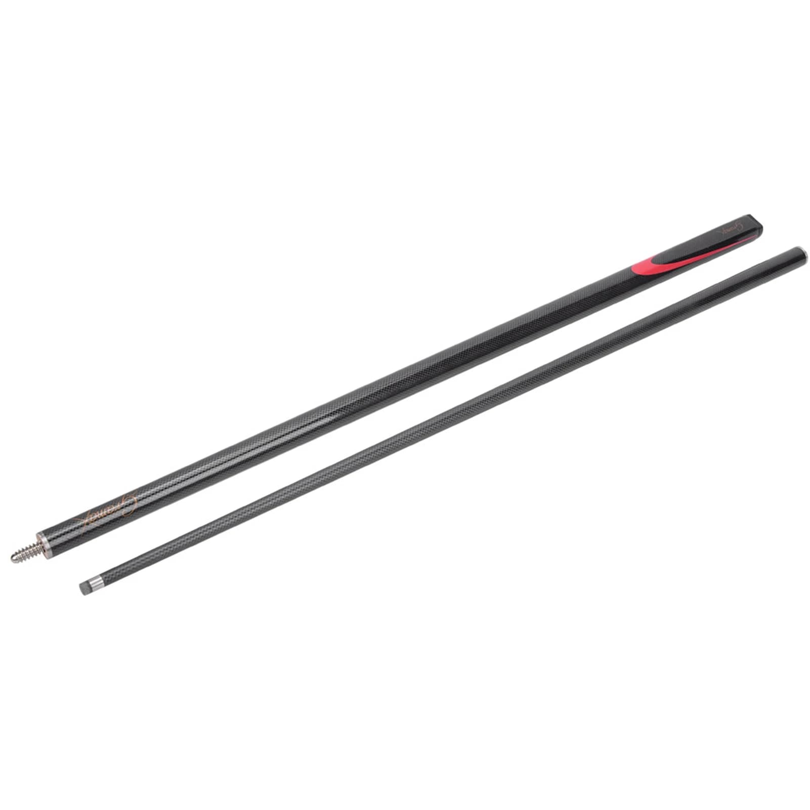 Stecca da Biliardo Portatile Facile da Montare, Stecca Professionale in Carbonio per Biliardo e Snooker, Accessorio per Forniture da Biliardo