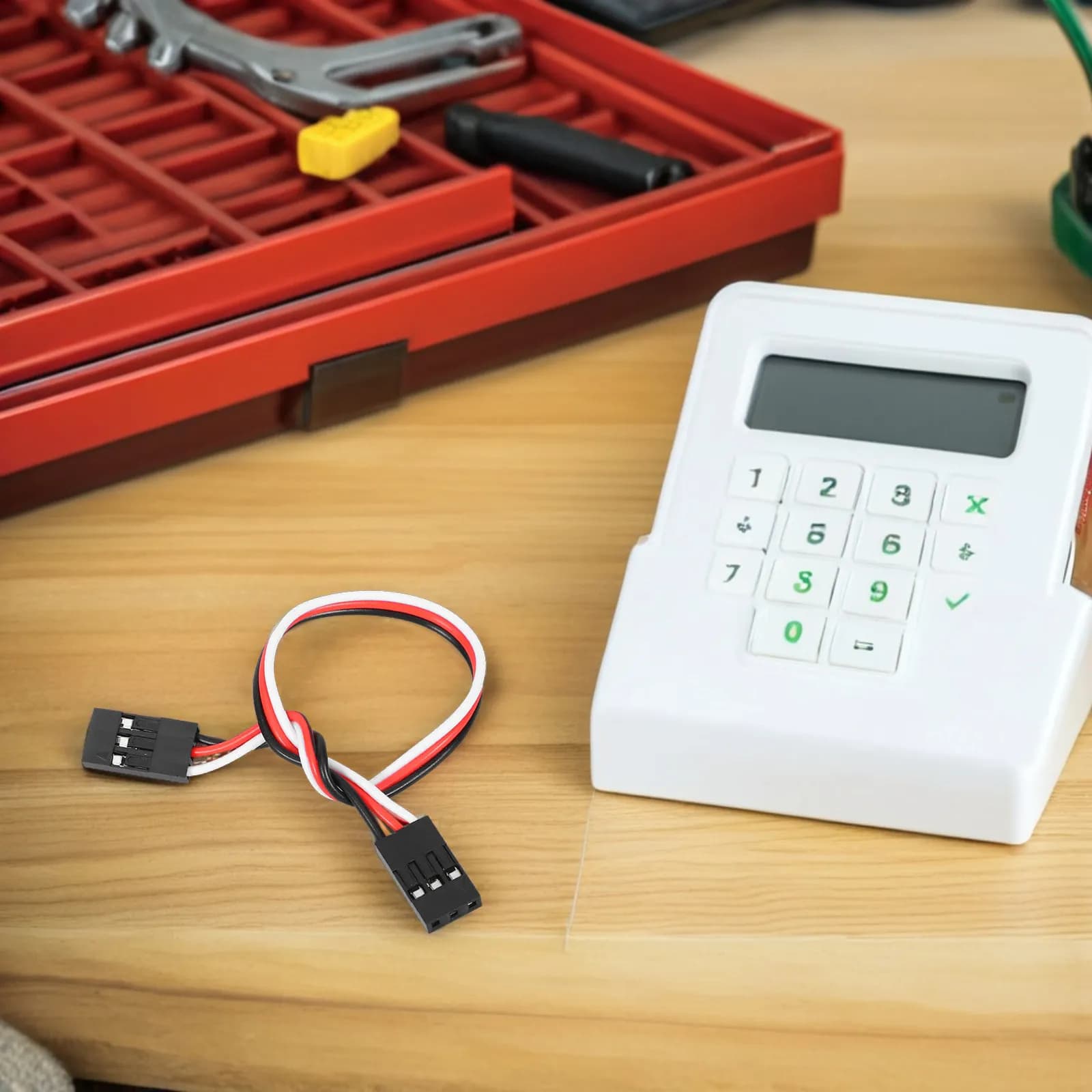 10 Pezzi Cavo di Prolunga Servo Femmina-Femmina da 10 cm con Connettore JST a 3 Pin per Connessione Ricevitore Auto RC, Aereo, Elicottero