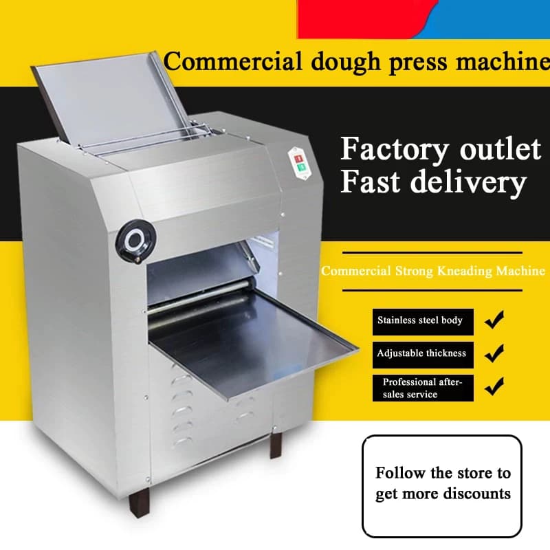 Macchina per la produzione di pasta elettrica per famiglie Macchina per noodle Macchina per pressare il rullo per spaghetti per pasta e pasta in acciaio inossidabile