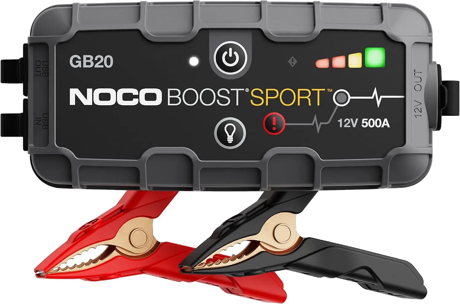 Avviatore di Emergenza 500A - Batteria al Litio 12V, Power Bank Portatile per Motori a Benzina 4.0L
