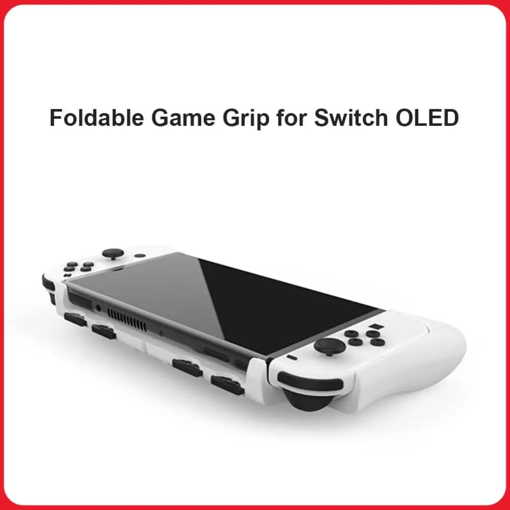 Ergonomic Game Console Protective Grip Fit for Nintendo Switch OLED Accessories